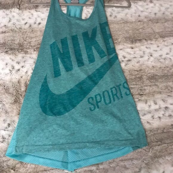𝅺: : NIKE Soft T Back Tank Top With Mesh Back : : - Picture 10 of 10